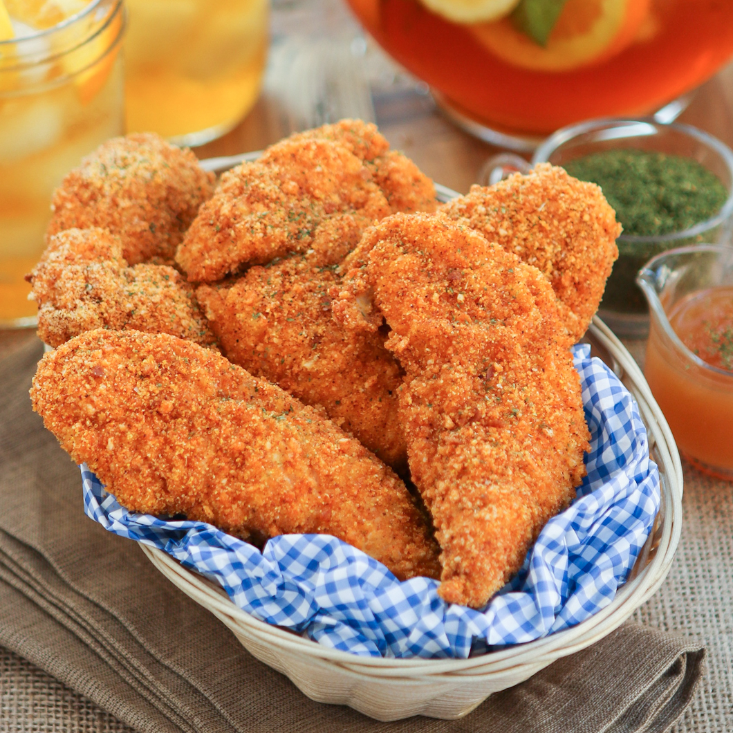 Thirsty For Tea Southern Style Chicken Tenders with Sweet Tea Dipping Sauce
